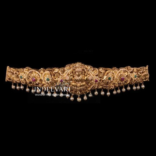 Padmamukhi Nakashi Pachi Belt