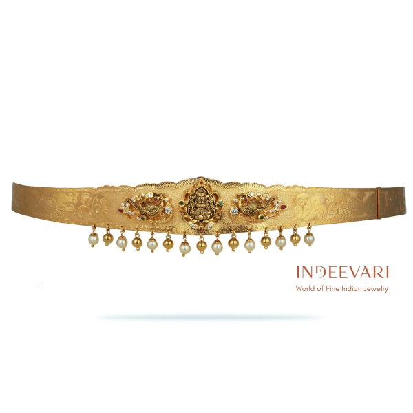 Ektha Traditional Ruby & Emerald Vaddanam