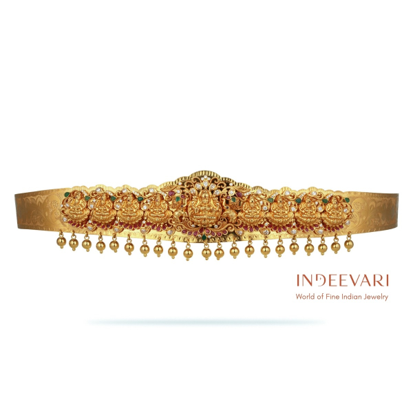 Nalini Traditional Ruby & Emerald Vaddanam