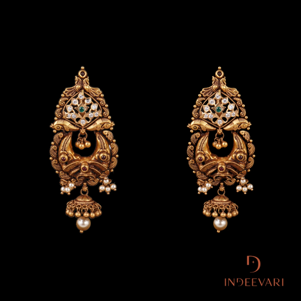 Dhvani Nakshi Chandbali Earrings