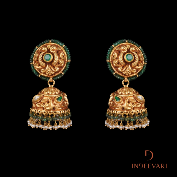 Hansa Nakshi Jhumkis