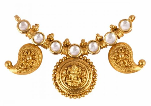 Kundan Mangalsutra Pendant