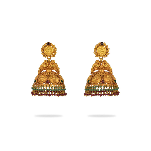 Shubh Antique Jhumka Earrings