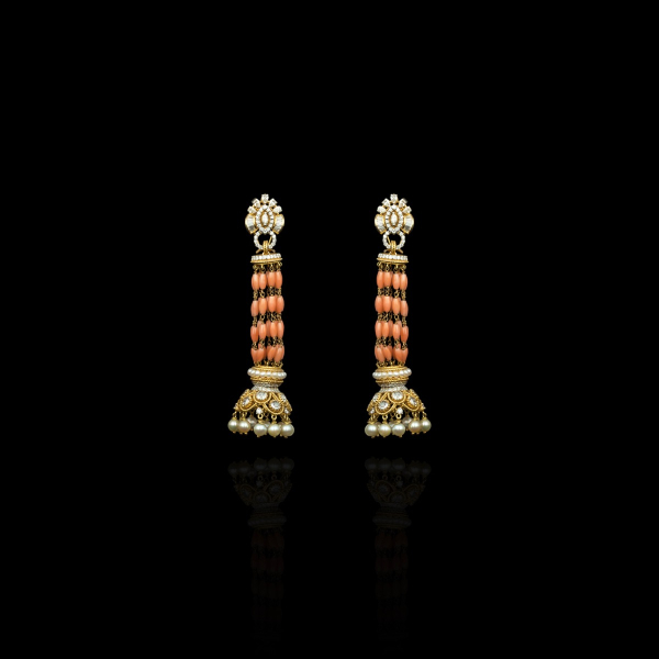 Anaya Coral Earrings 
