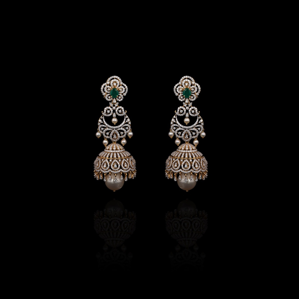 Preshila Diamond Jhumka