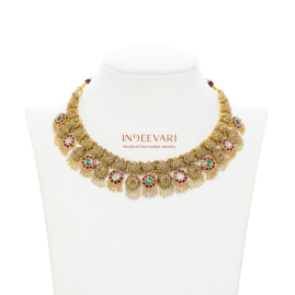 Pradisha Kundan Short Necklace