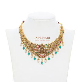 Vaidehi Heritage Kundan Necklace