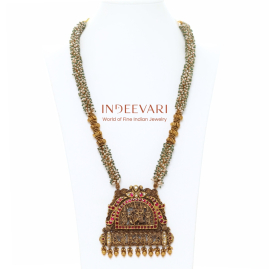 Vrindavan Pearl Delight Haaram