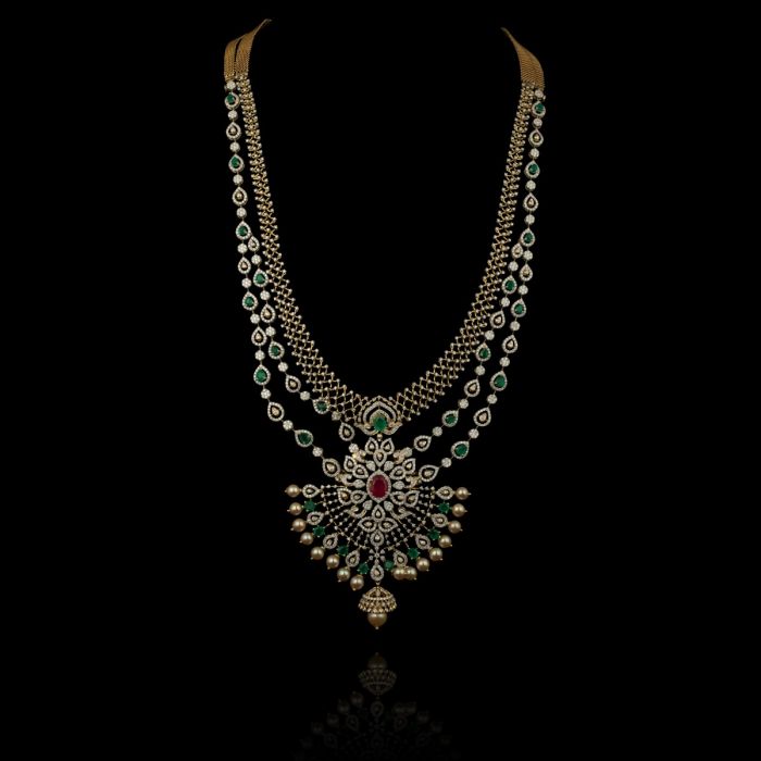 ALOR Alor Double Layered Diamond Necklace 001-165-01026 | Rolland's  Jewelers | Libertyville, IL