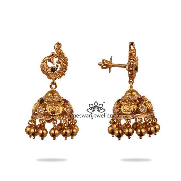 Buy Ram parivar necklace gold Designs | South Indian Temple jewelry De –  Indian Designs